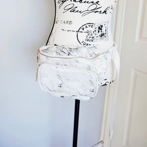 Marble fanny pack